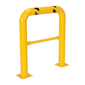 Vestil Steel High Profile Machinery and Rack Guard 36 In. x 42 In. x 4 In. Yellow HPRO-36-42-4