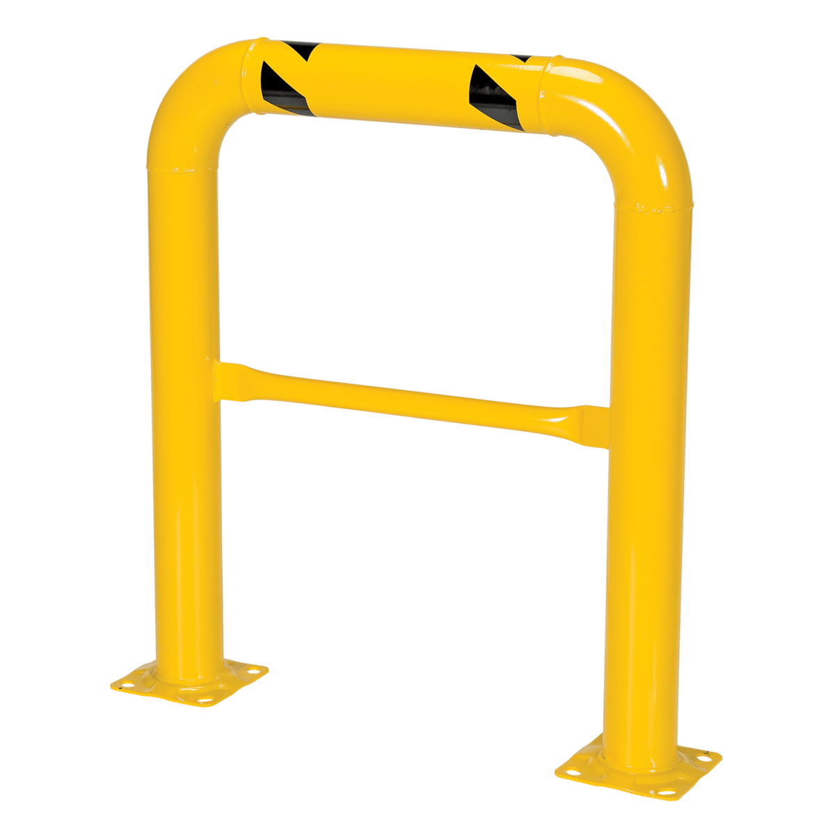 Vestil Steel High Profile Machinery and Rack Guard 36 In. x 42 In. x 4 In. Yellow HPRO-36-42-4