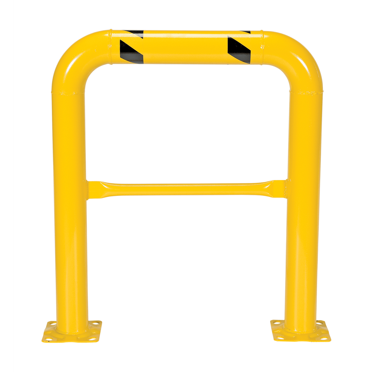 Vestil Steel High Profile Machinery and Rack Guard 36 In. x 42 In. x 4 In. Yellow HPRO-36-42-4
