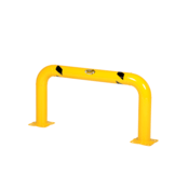 Vestil Steel High Profile Machinery and Rack Guard 48 In. x 24 In. x 4 In. Yellow HPRO-48-24-4