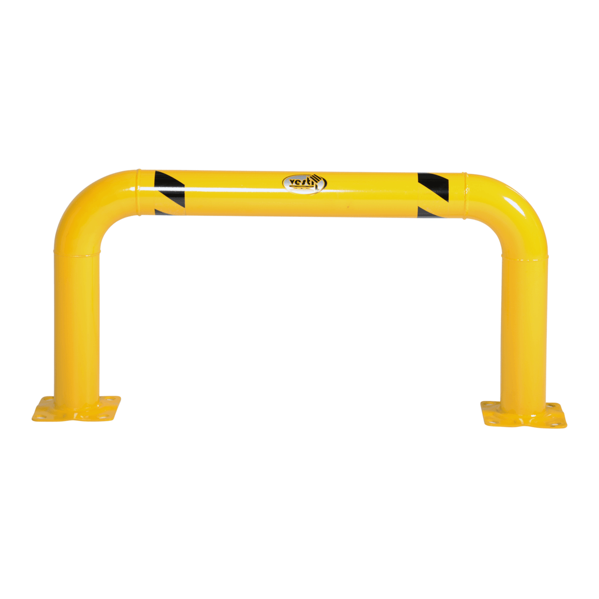 Vestil Steel High Profile Machinery and Rack Guard 48 In. x 24 In. x 4 In. Yellow HPRO-48-24-4