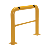 Vestil Steel High Profile Machinery and Rack Guard 48 In. x 42 In. x 4 In. Yellow HPRO-48-42-4