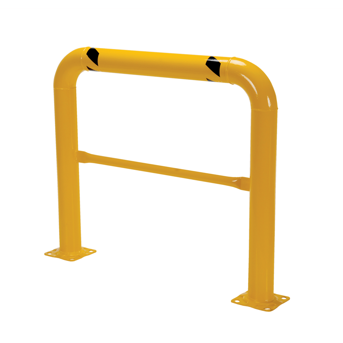 Vestil Steel High Profile Machinery and Rack Guard 48 In. x 42 In. x 4 In. Yellow HPRO-48-42-4