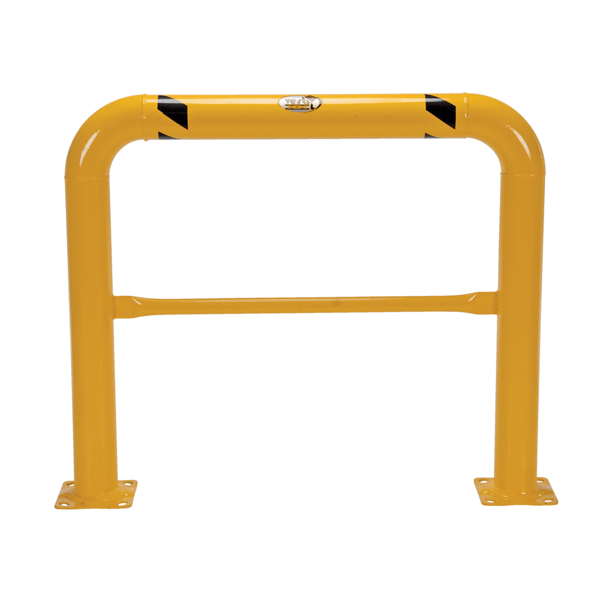 Vestil Steel High Profile Machinery and Rack Guard 48 In. x 42 In. x 4 In. Yellow HPRO-48-42-4