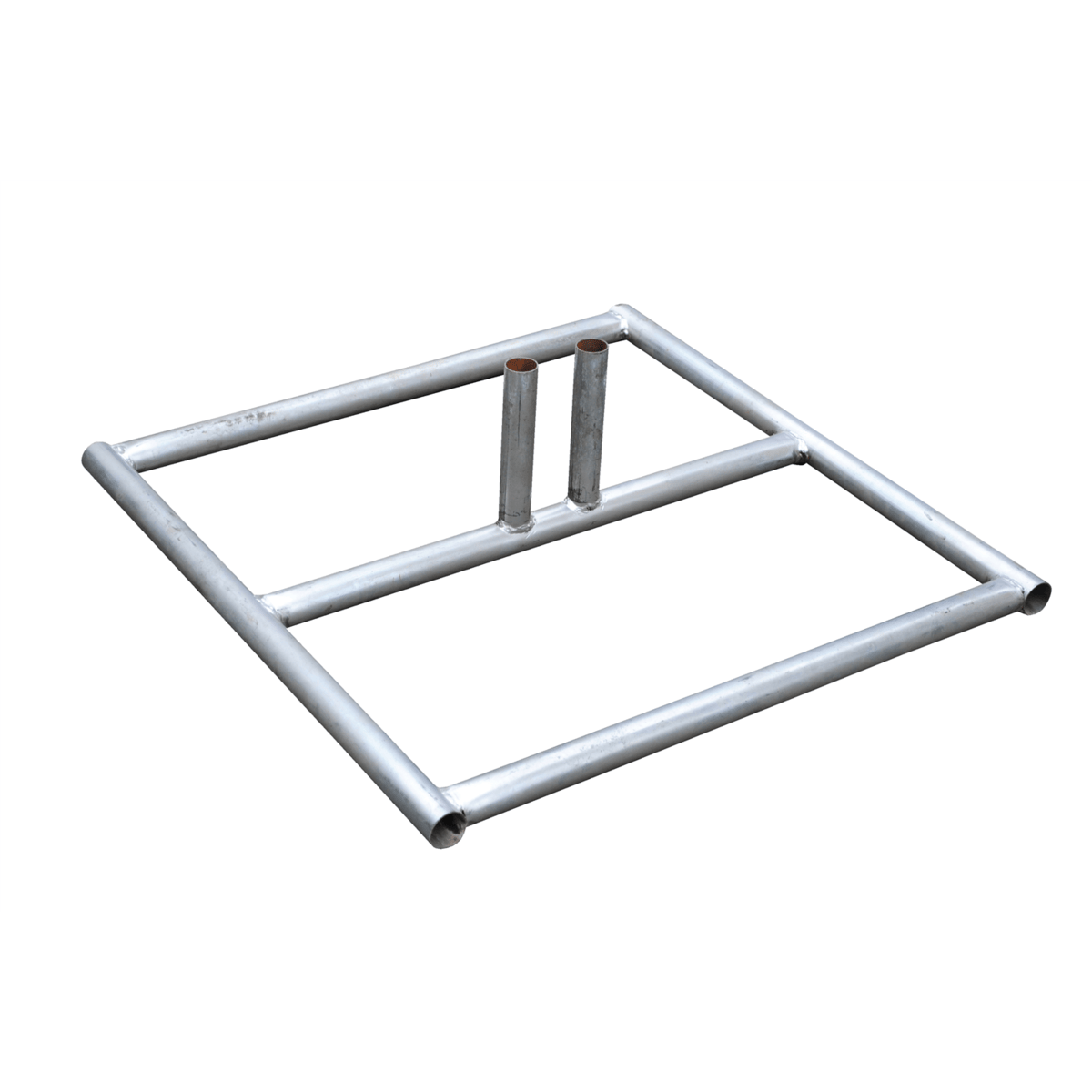 Vestil Steel Construction Safety Barrier Base for HRAIL Models Galvanized HRAIL-BASE