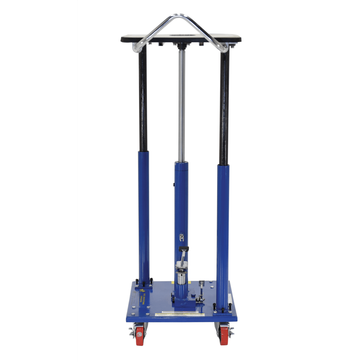 Vestil Steel Hydraulic Post Table 18 In. x 18 In. 500 Lb. Capacity Blue HT-05-1818A