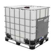 Vestil High Density Polyethylene Intermediate Bulk Container 275 Gallon Capacity White IBC-275