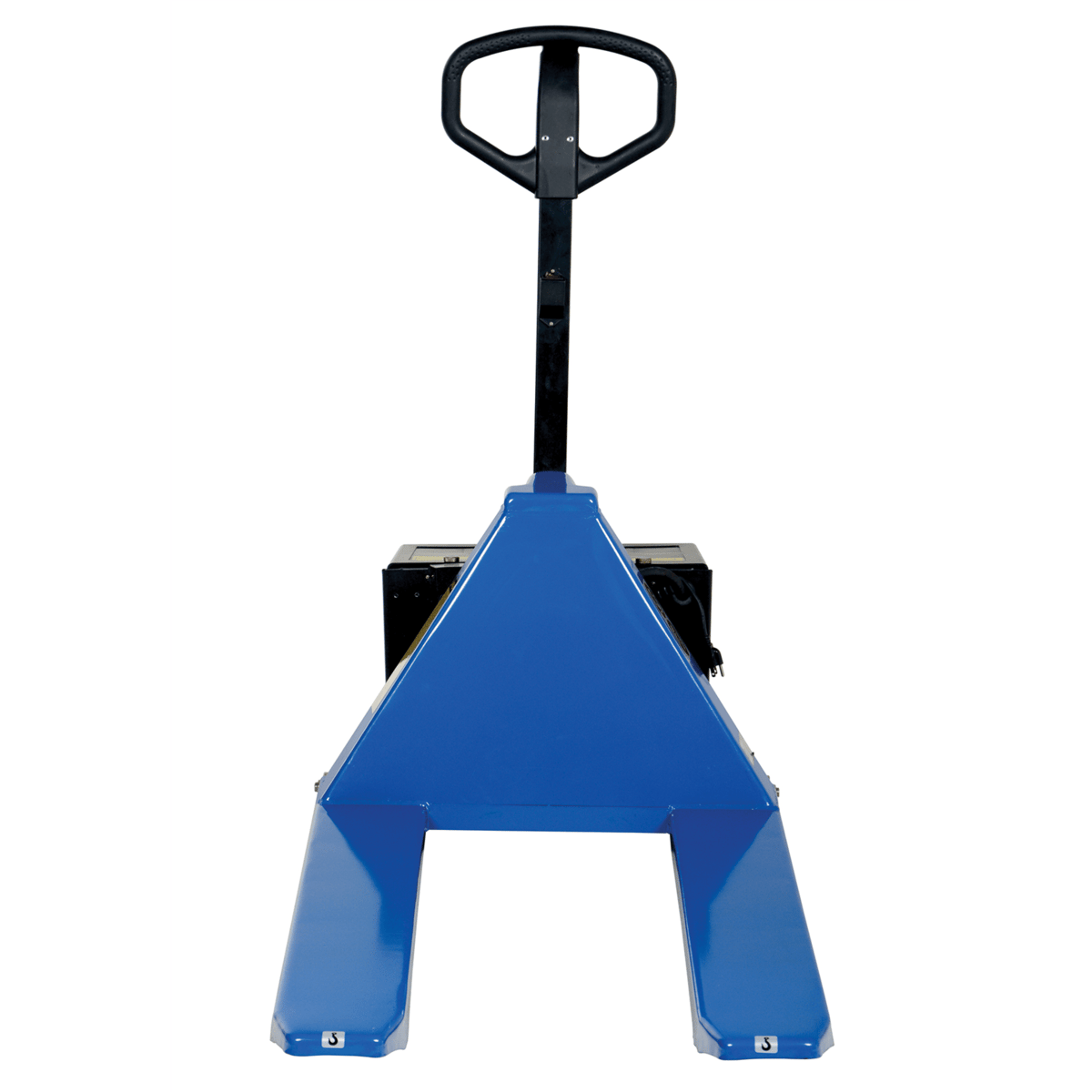 Vestil Steel DC Powered Tote Lift 63 In. x 26-3/4 In. x 46-1/2 In. 3000 Lb. Blue L-270-DC-HD