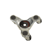 Vestil Steel Leg Dolly 5-13/16 In. x 6-3/8 In. x 2-1/2 In. 200 Lb. Capacity Silver LEG-D