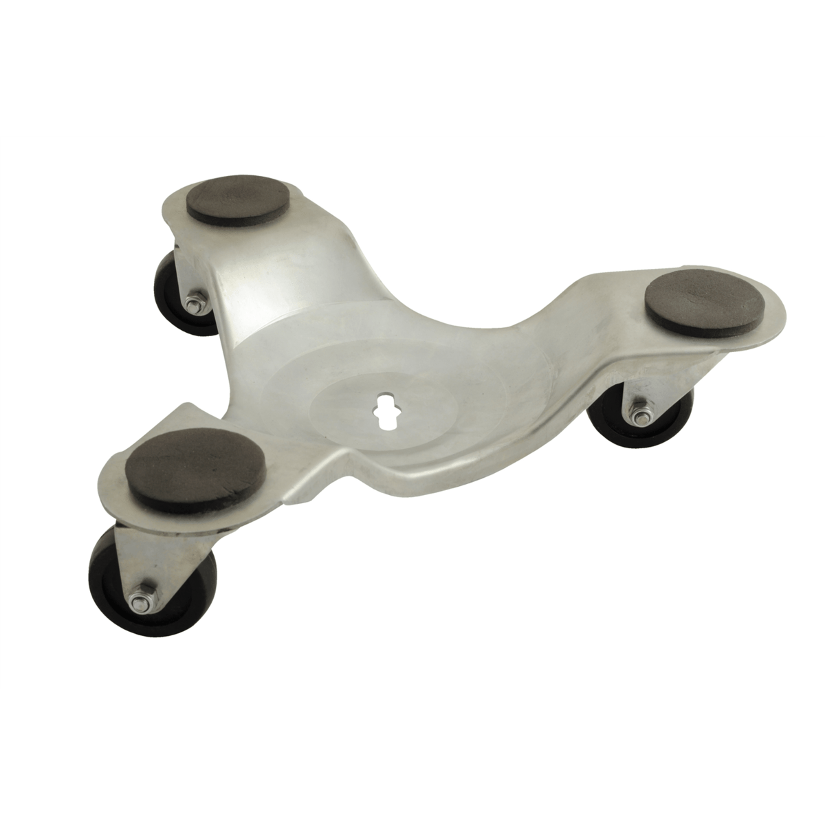 Vestil Steel Leg Dolly 10-3/4 In. x 12 In. x 2-3/4 In. 300 Lb. Capacity Silver LEG-D-12