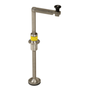 Vestil Stainless Steel Leveling Jack 26 In. 5000 Lb. Capacity Silver LJ-17-SS