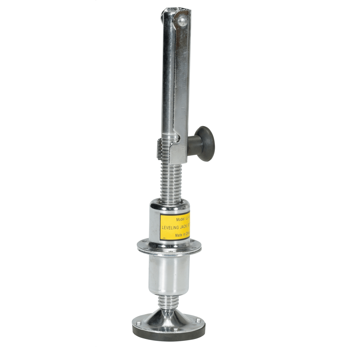 Vestil Steel Leveling Jack 18 In. 5000 Lb. Capacity Silver LJ-9