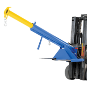 Vestil Steel Orbit Telescoping Lift Boom 24 In Fork Pocket Center 4000 Lb Capacity Blue LM-OBT-4-24