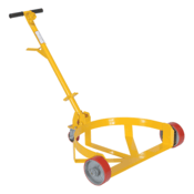 Vestil Low Prof. DrumDolly w/PolySteelCasters 45Inx45Inx39In 21-5/8In x 31-5/8In x 37-5/8In 1200Lb