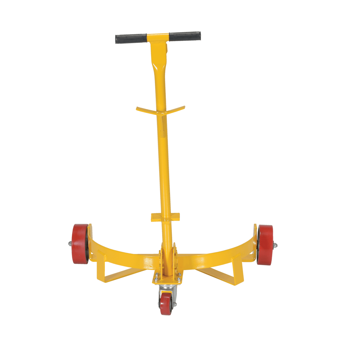 Vestil Low Prof. DrumDolly w/PolySteelCasters 45Inx45Inx39In 21-5/8In x 31-5/8In x 37-5/8In 1200Lb