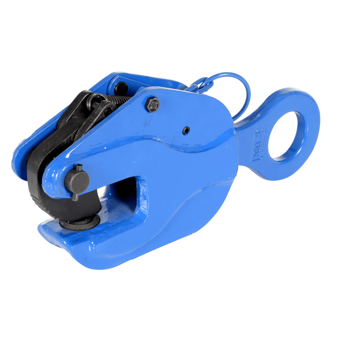 Vestil Steel Vertical Positive Locking Plate Clamp 12 In x 3-1/2 In x 7-1/2 In 4000 Lb. Blue LPC-40