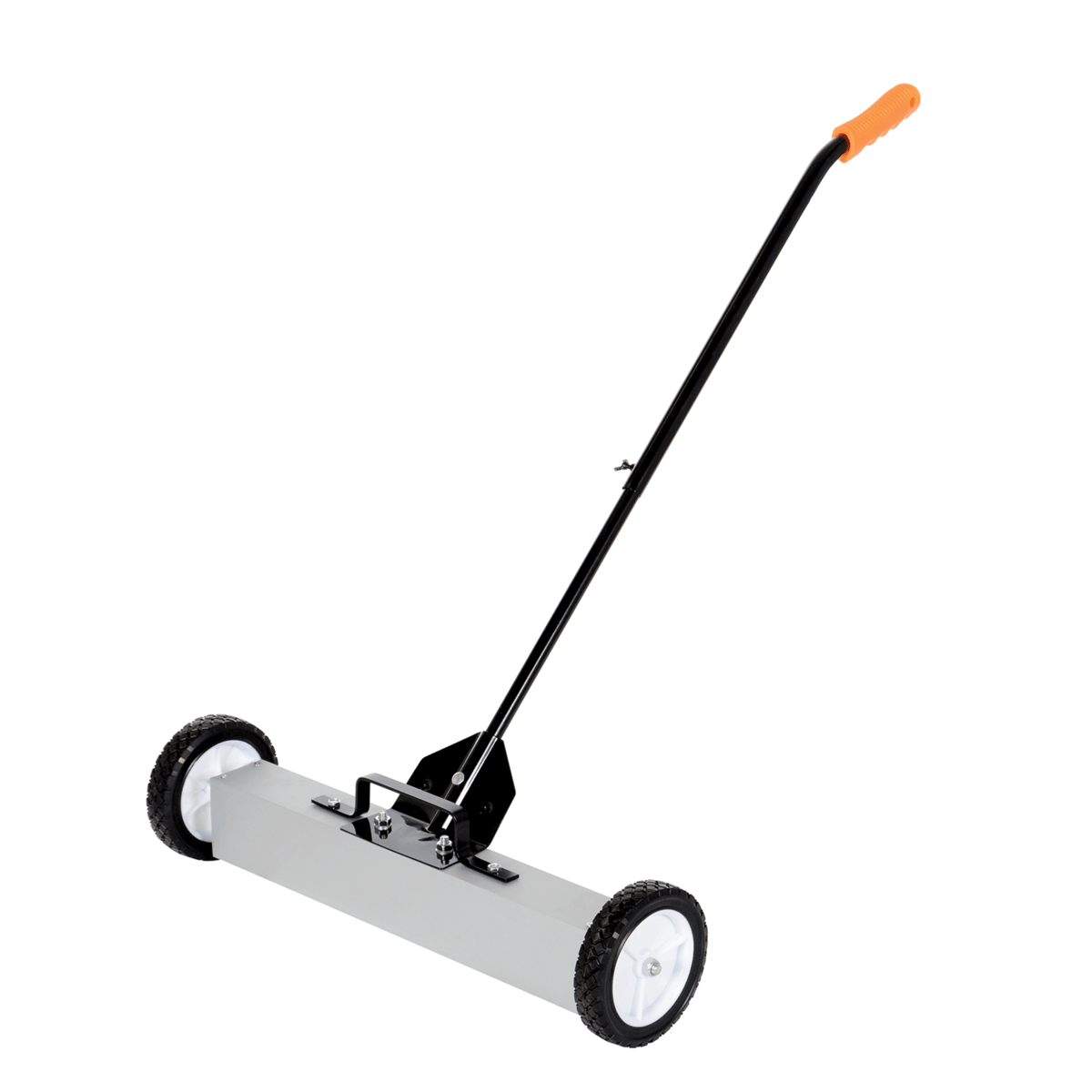 Vestil Aluminum Magnetic Sweeper Handle Release 32 In. x 28 In. x 31 In. 30 Lb. Silver MFSR-24