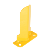 Vestil Steel Low Profile Rack Guard 3 In. x 8 In. x 11-7/8 In. Yellow NPG4-12