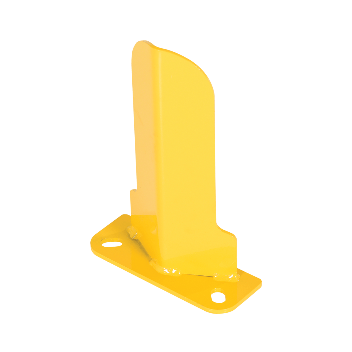 Vestil Steel Low Profile Rack Guard 3 In. x 8 In. x 11-7/8 In. Yellow NPG4-12