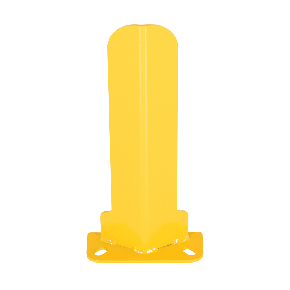 Vestil Steel Low Profile Rack Guard 3 In. x 8 In. x 17-7/8 In. Yellow NPG4-18