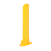 Vestil Steel Low Profile Rack Guard 3 In. x 8 In. x 23-7/8 In. Yellow NPG4-24