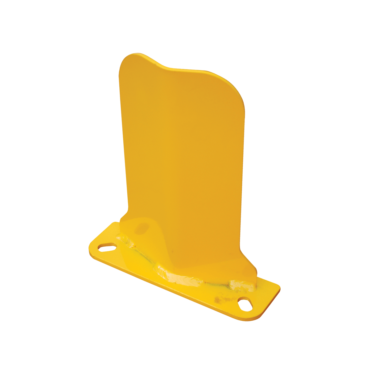 Vestil Steel Low Profile Rack Guard 3 In. x 10 In. x 11-7/8 In. Yellow NPG6-12