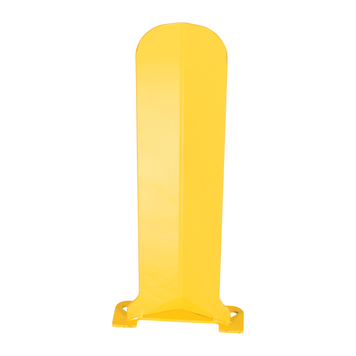Vestil Steel Low Profile Rack Guard 3 In. x 10 In. x 23-7/8 In. Yellow NPG6-24
