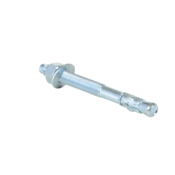 Vestil Steel Concrete Sleeve Anchor Bolts 1/2 In. x 5 In. Silver AS-125