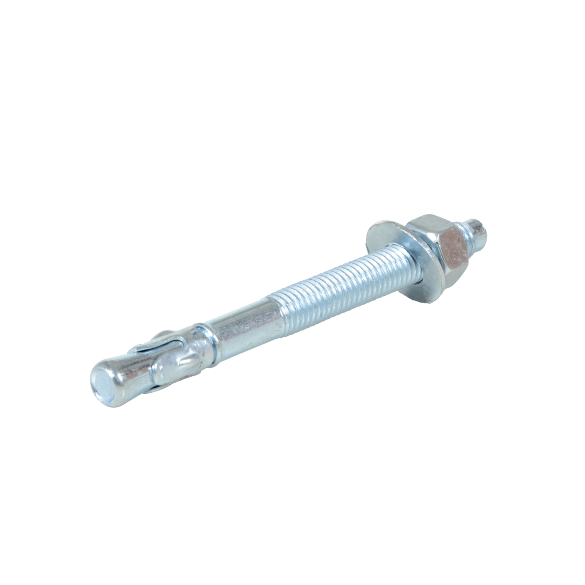 Vestil Steel Concrete Sleeve Anchor Bolts 1/2 In. x 5 In. Silver AS-125