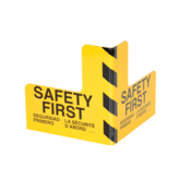Vestil Steel Corner Guard 16 In. x 16 In. x 16 In. Yellow PCG-16