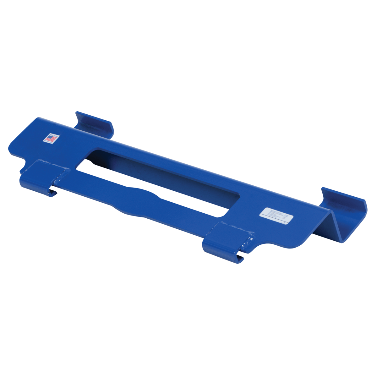 Vestil Steel Non-Adjustable Pallet Jockey 10-3/16 In. x 28-1/2 In. x 4-1/8 In. 4000 Lb. Blue PJ-1005