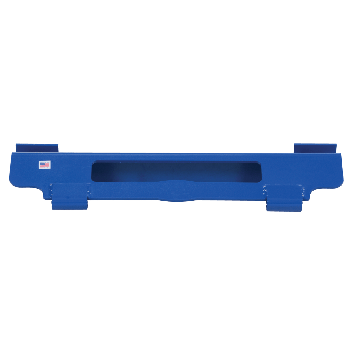 Vestil Steel Non-Adjustable Pallet Jockey 10-3/16 In. x 28-1/2 In. x 4-1/8 In. 4000 Lb. Blue PJ-1005