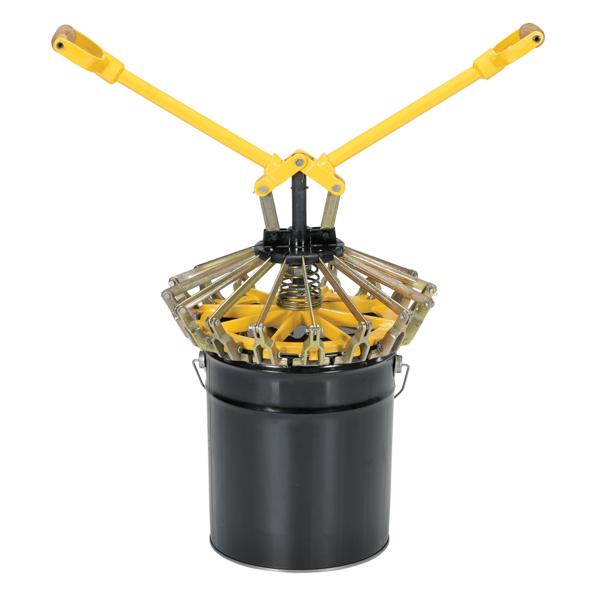Vestil Steel Pail Lid Closing Tool for 5 Gallon Pail Yellow PLC-5