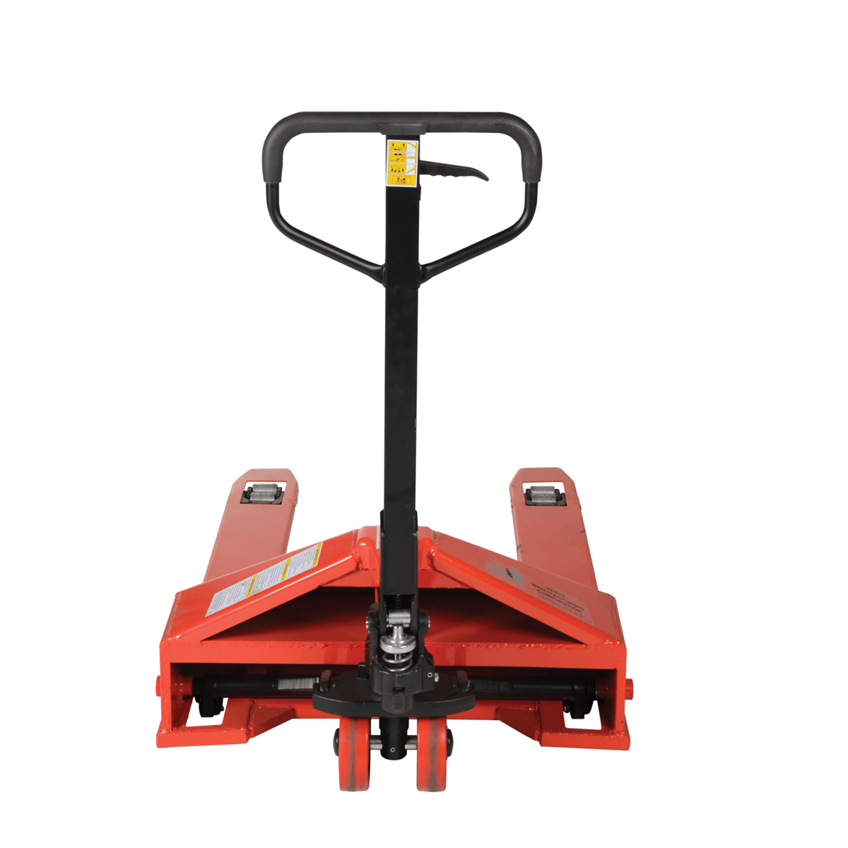 Vestil Steel Super Low Pallet Truck 63-1/2 In. x 33 In. x 48 In. 2200 Lb. Capacity Red PM2-3344-SLP