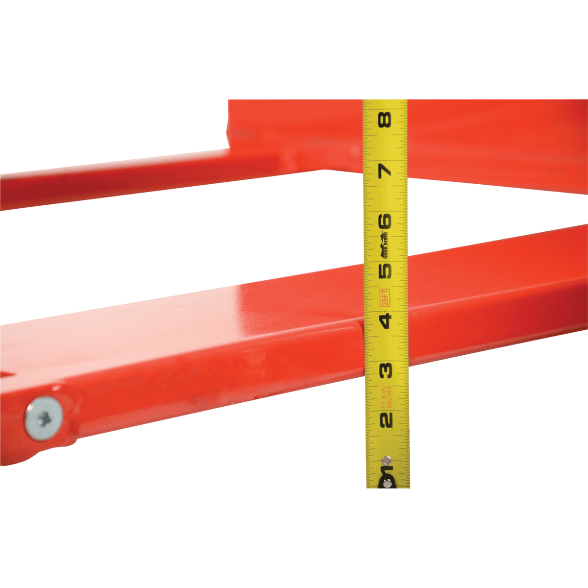 Vestil Steel Super Low Pallet Truck 63-1/2 In. x 33 In. x 48 In. 2200 Lb. Capacity Red PM2-3344-SLP