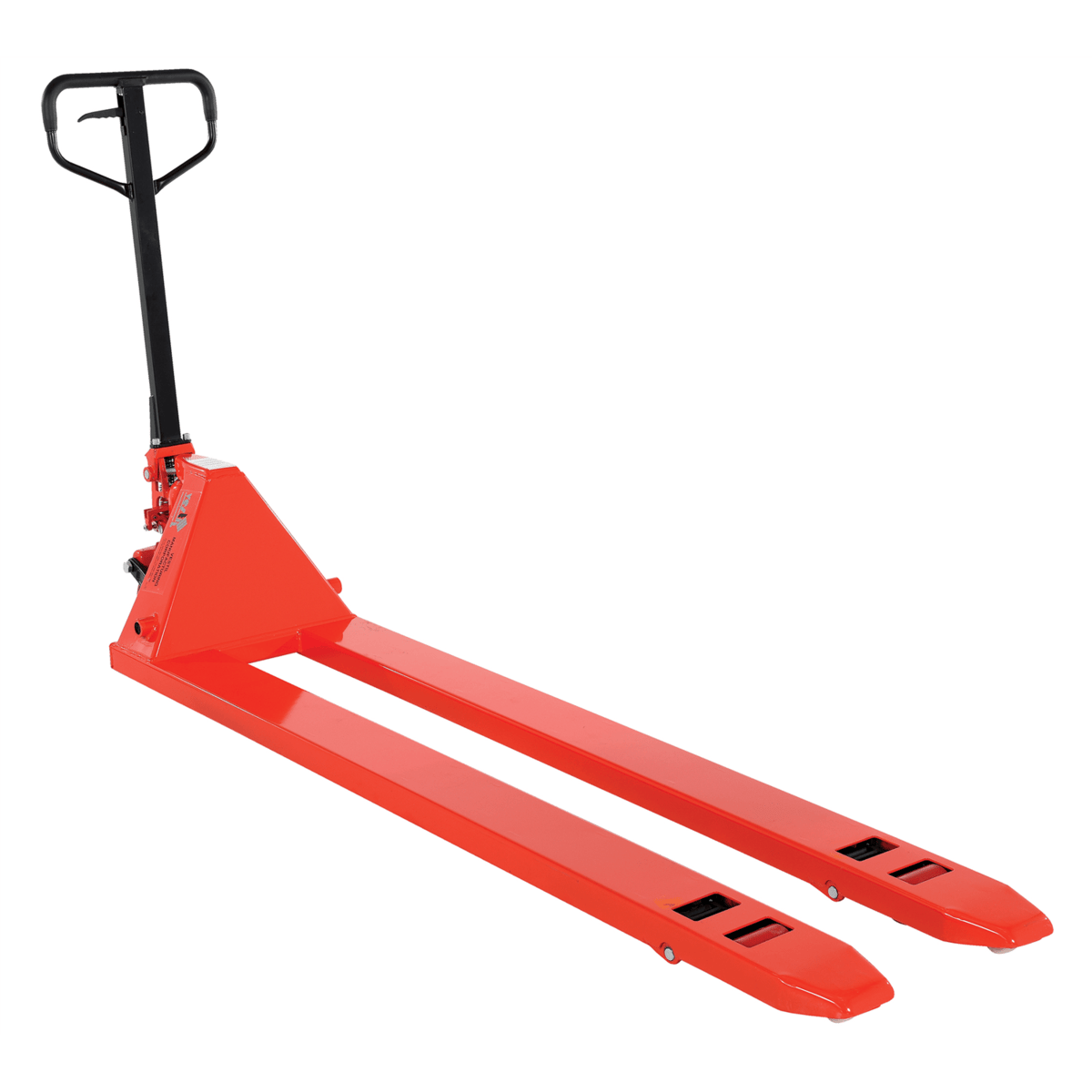 Vestil Steel Low Profile Pallet Truck 88 In. x 20-5/8 In. x 48 In. 4400 Lb. Capacity Red PM4-2072
