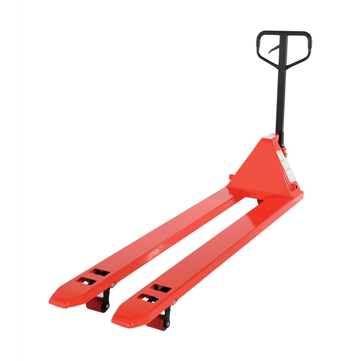Vestil Steel Low Profile Pallet Truck 88 In. x 20-5/8 In. x 48 In. 4400 Lb. Capacity Red PM4-2072