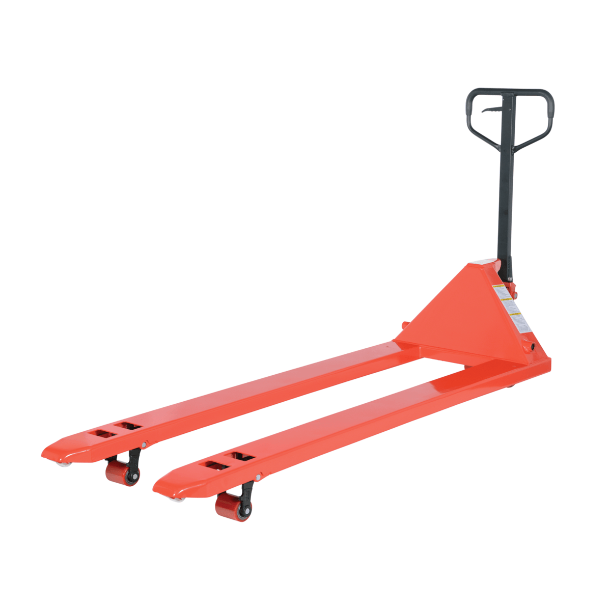 Vestil Steel Full Featured Pallet Truck 84 In. x 27 In. x 48 In. 4000 Lb. Capacity Red PM4-2772