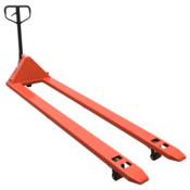Vestil Steel Full Featured Pallet Truck 112 In. x 27 In. x 48 In. 4000 Lb. Capacity Red PM4-2796
