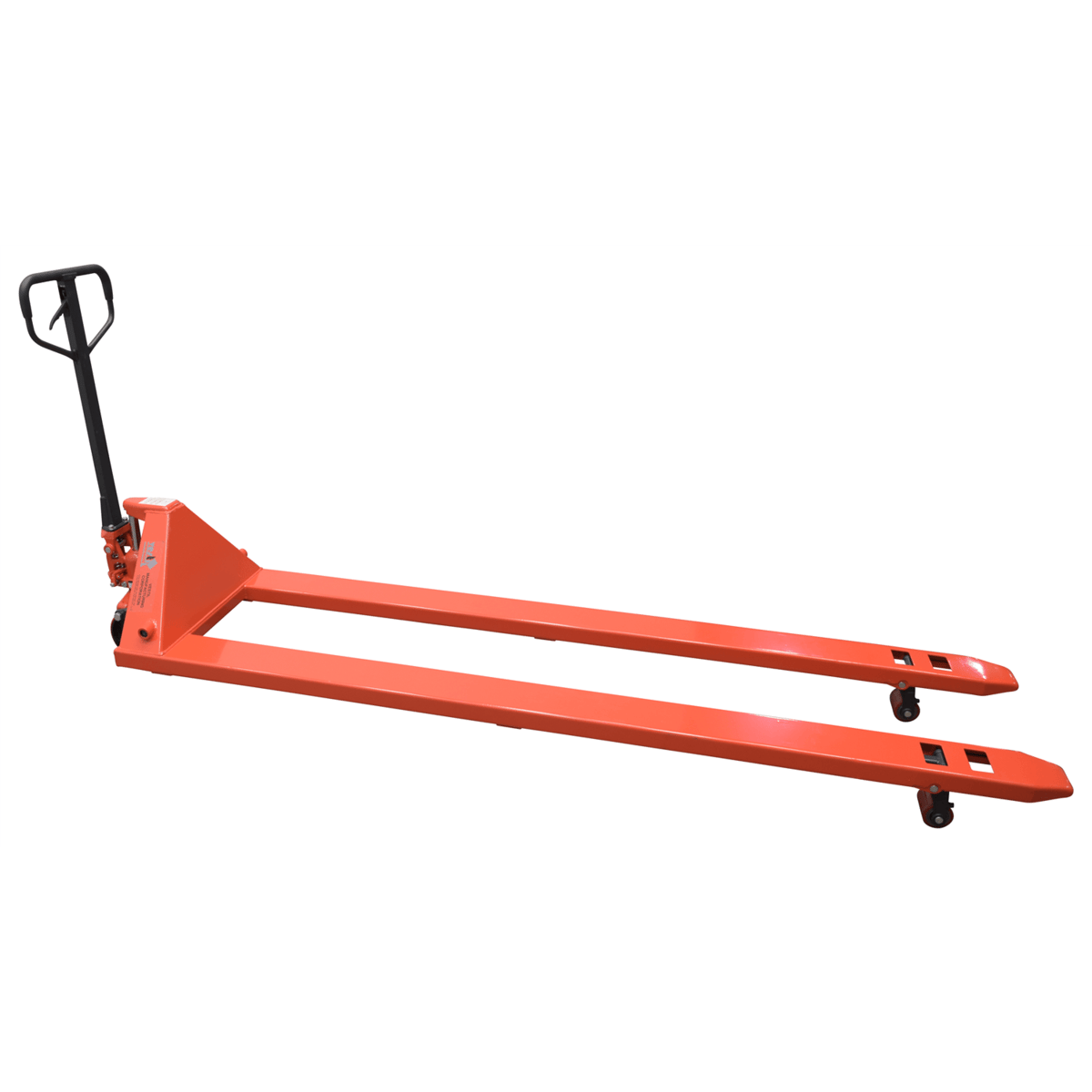 Vestil Steel Full Featured Pallet Truck 112 In. x 27 In. x 48 In. 4000 Lb. Capacity Red PM4-2796
