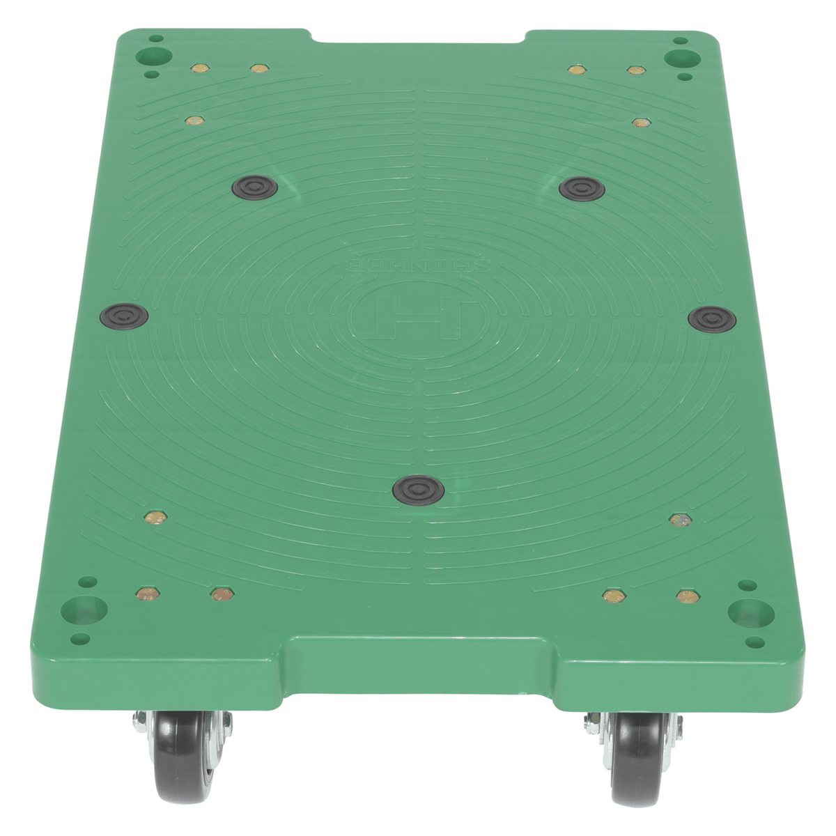 Vestil Polyethylene Dolly 30 In. x 18 In. x 6-5/16 In. 500 Lb. Capacity Green POS-1830