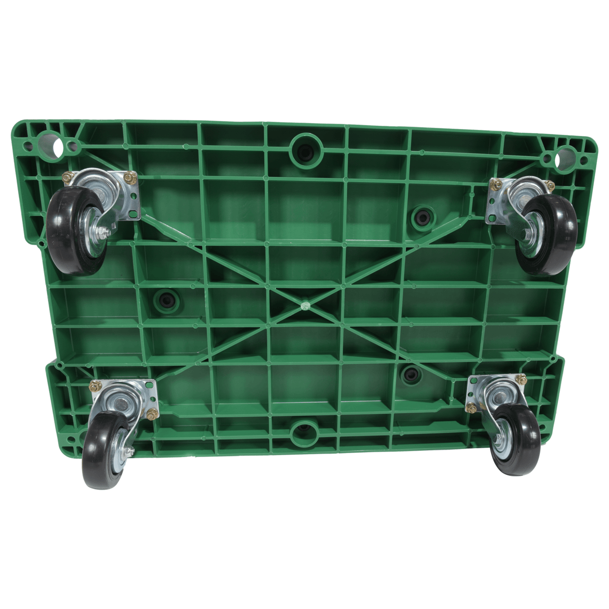 Vestil Polyethylene Dolly 30 In. x 18 In. x 6-5/16 In. 500 Lb. Capacity Green POS-1830