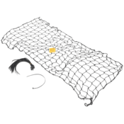 Vestil Nylon Pallet Rack Netting 1 Net 123 In. x 3/16 In. x 48 In. 2500 Lb. Capacity Blk PRN-123-4