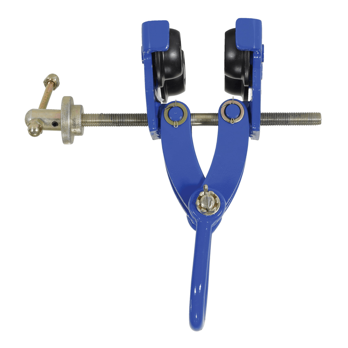Vestil Steel Quick Install Manual Trolley 6-3/4 In. x 14-1/8 In. x 12 In. 4000 Lb. Blue QIT-4