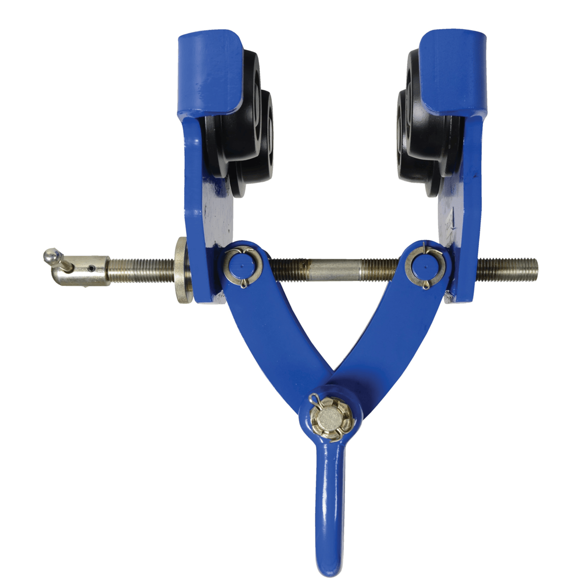 Vestil Steel Quick Install Manual Trolley 13-5/8 In. x 20-3/16 In. x 20-3/8 In. 10000 Lb. Blue QIT-8