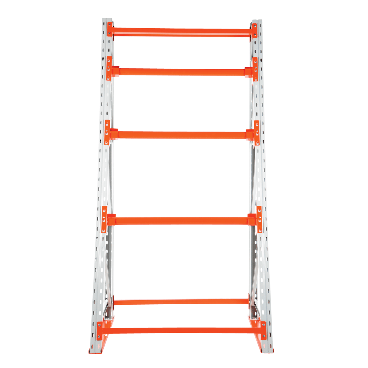 Vestil Steel Reel Rack Starter Kit 36 In. x 51-1/4 In. x 98-1/2 In. 6000 Lb. Wht/Orng/Blue RERC-438