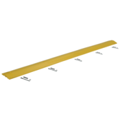 Vestil Plastic Speed Bump Concrete Hardware 106 In. x 10 In. x 2 In. Yellow SB-108