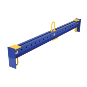 Vestil Steel Adjustable Spreader Beam 78 In. Length 2,500 Lb. Capacity Blue SBM-25