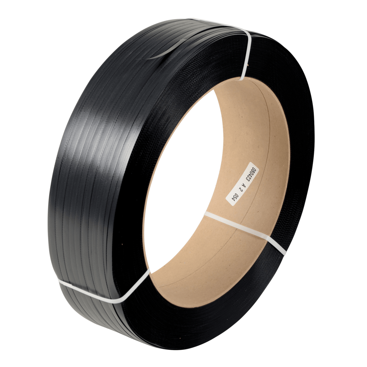 Vestil Polypropylene Strapping 1/2 In. Width 9,000 Ft 16 x 6 In. Core Black ST-12-16X6-BL
