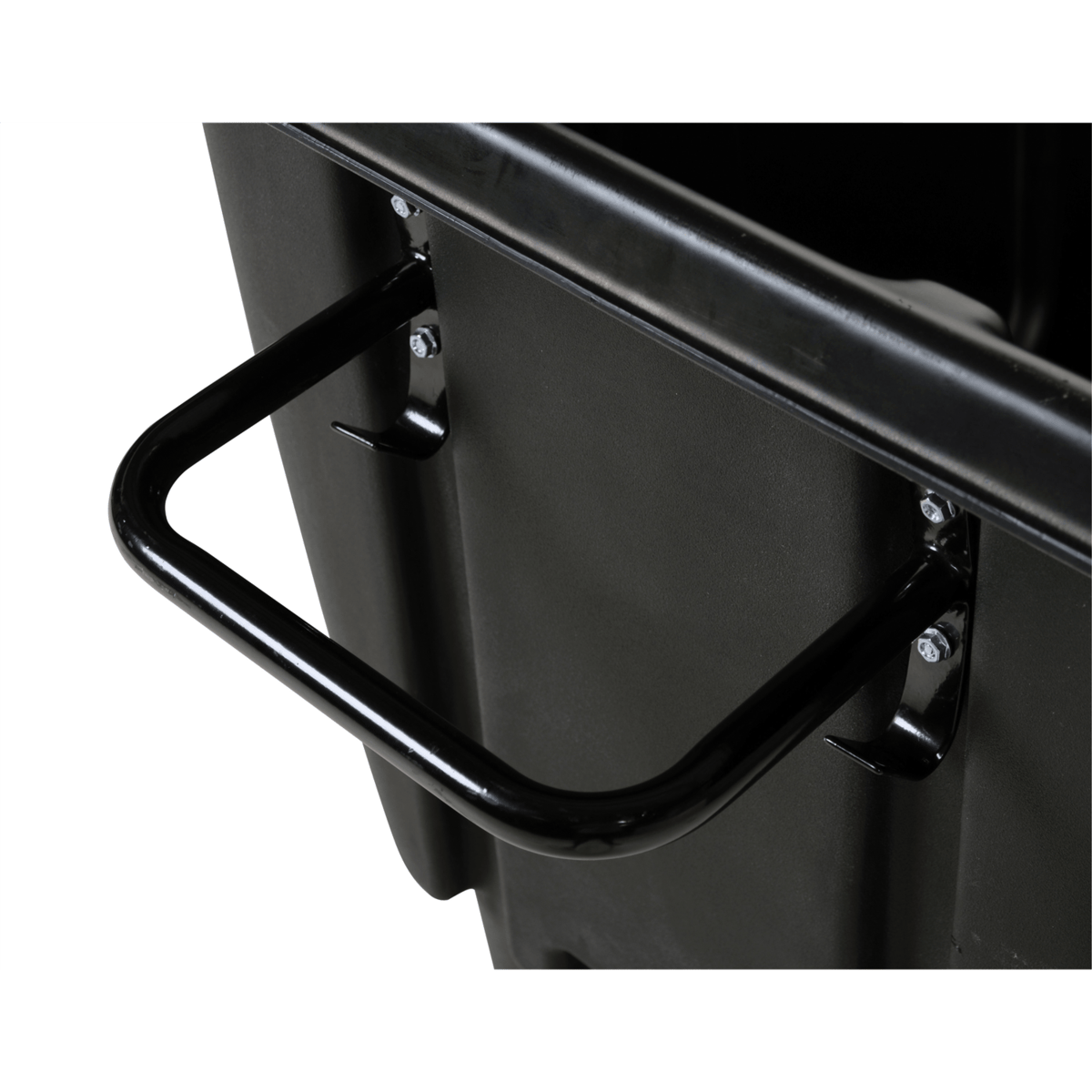 Vestil Plastic Light Duty Tilt Truck 1/2 Cubic Yard 450 Lb. Capacity Black TDT-50-LD-BLACK